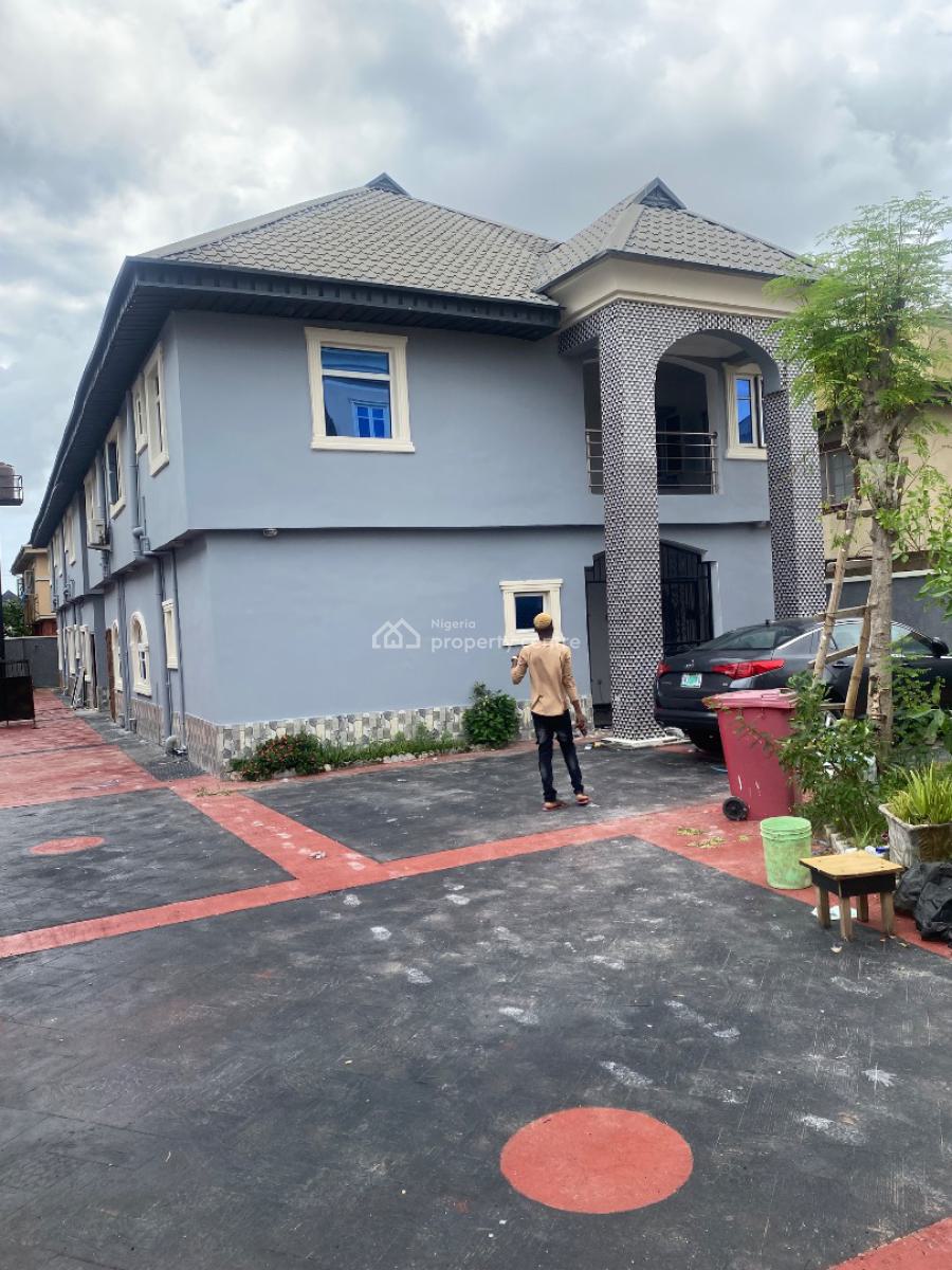 Well Renovated Spacious 3 Bedroom Apartment  ( 3 Tenants in The Compo), Greenfield Estate, Ago Palace, Isolo, Lagos, Flat / Apartment for Rent