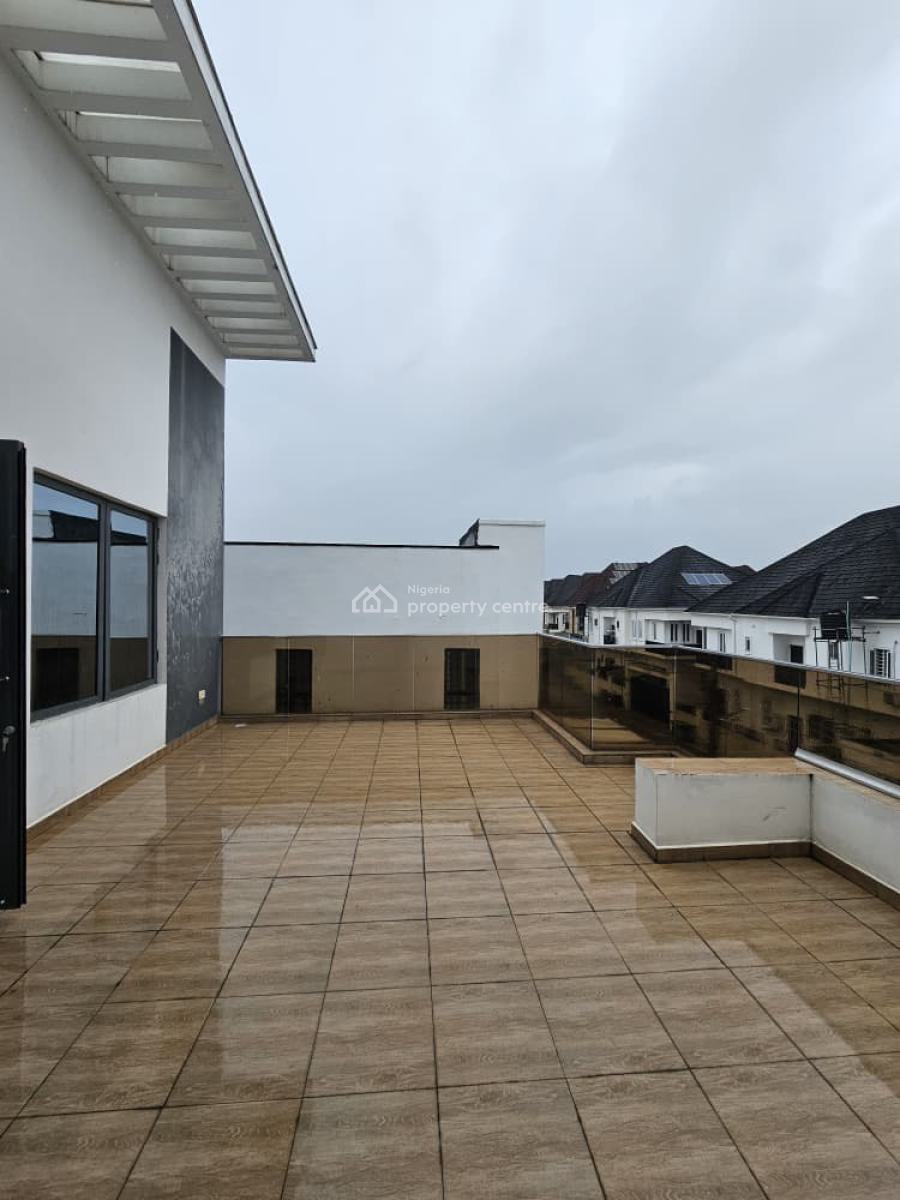 Standard 5 Bedroom Semi Detached Duplex with Bq, Comes with a Rooftop Terrace, Bq Within an Estate, Vgc, Lekki, Lagos, Semi-detached Duplex for Sale