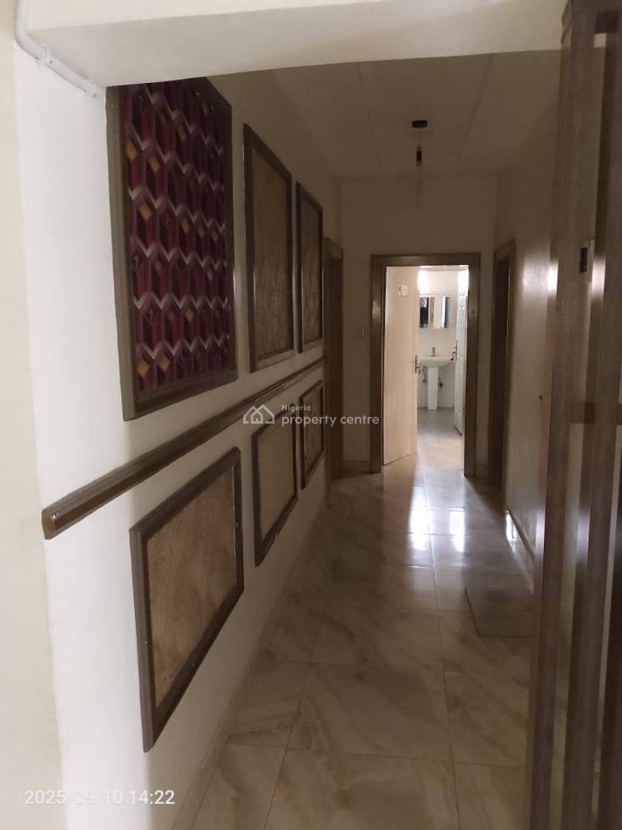 3 Bedroom with Bq on The First Floor in a Mini Estate, Wuye, Abuja, House for Rent