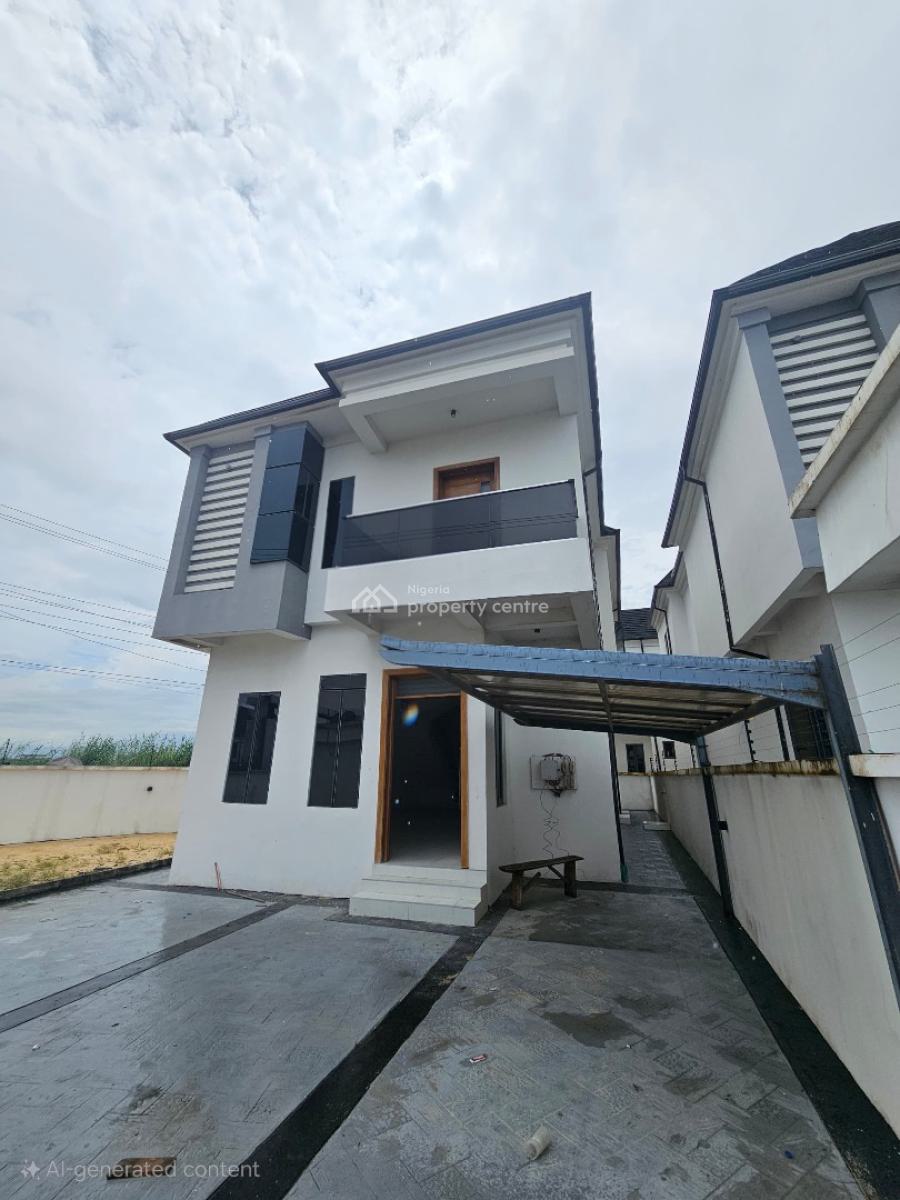 Thoughtfully Detailed 4 Bedroom Detached Duplex with Bq, Vgc, Lekki, Lagos, Detached Duplex for Sale