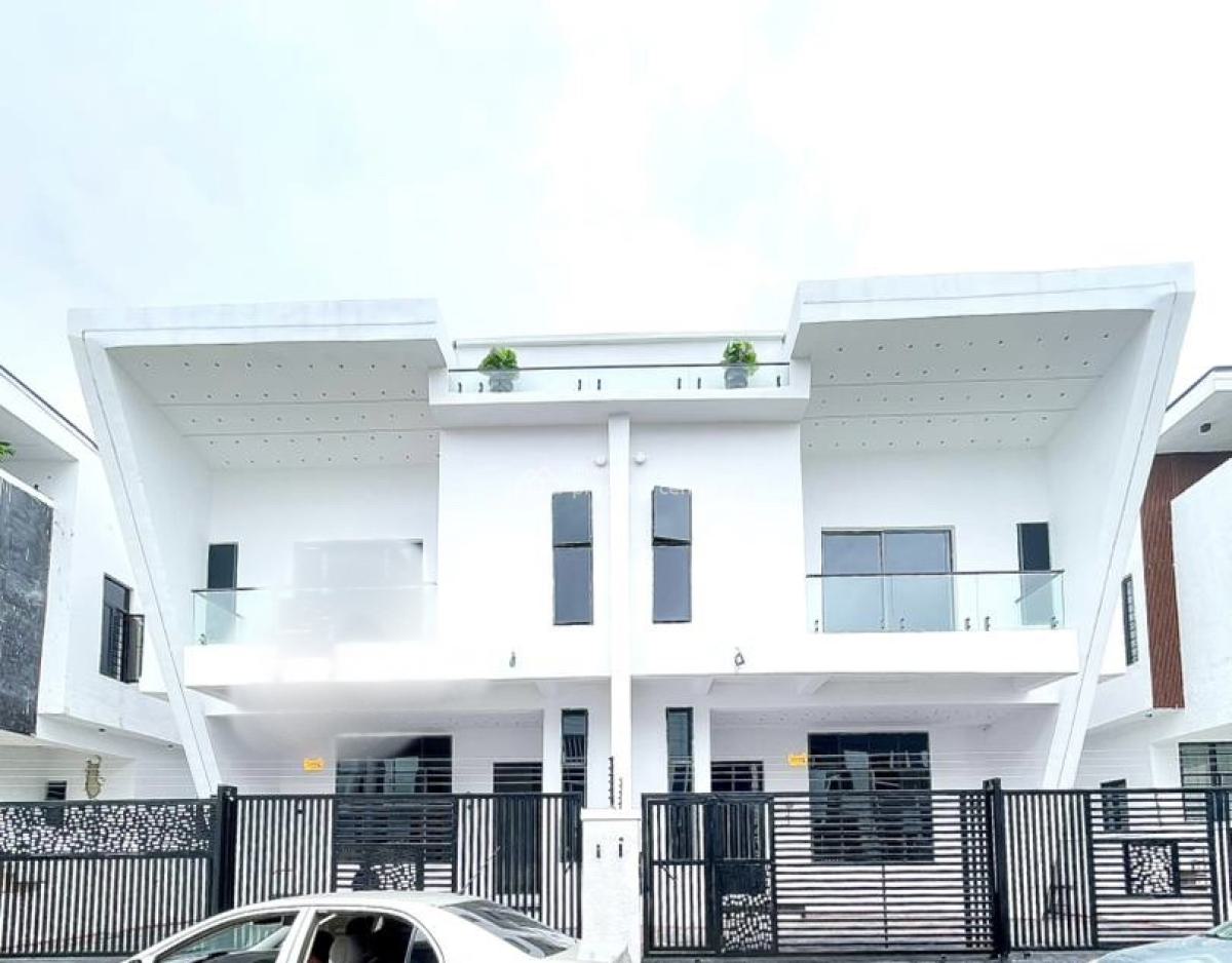 Newly Built 4bedroom Semi Detached Duplex with Bq in a Secure Estate, Ajah, Lekki, Lagos, Semi-detached Duplex for Sale