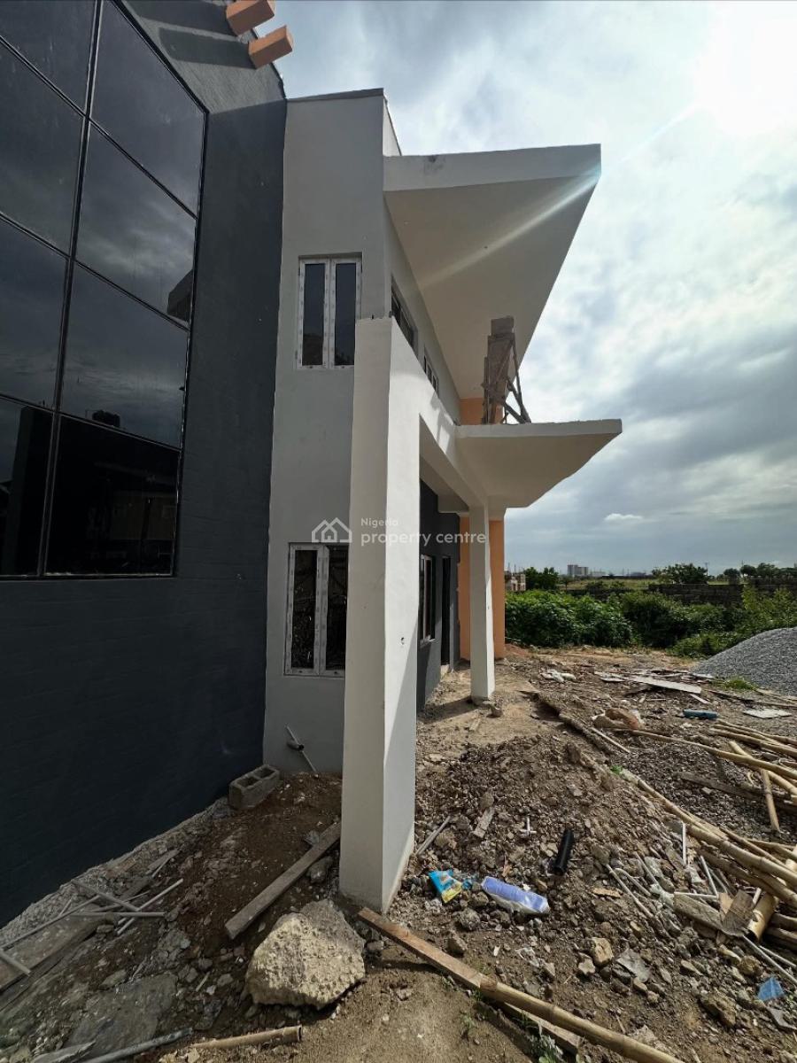 Solid Built 4 Bedroom Advance Carcass with Bq, Galadimawa, Abuja, Detached Duplex for Sale
