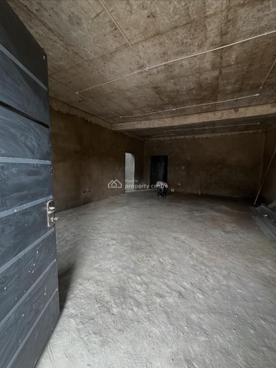 Solid Built 4 Bedroom Advance Carcass with Bq, Galadimawa, Abuja, Detached Duplex for Sale
