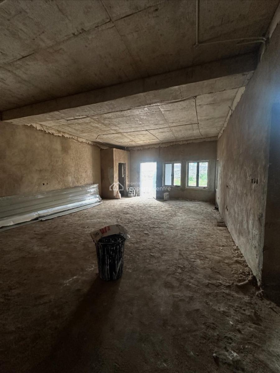 Solid Built 4 Bedroom Advance Carcass with Bq, Galadimawa, Abuja, Detached Duplex for Sale