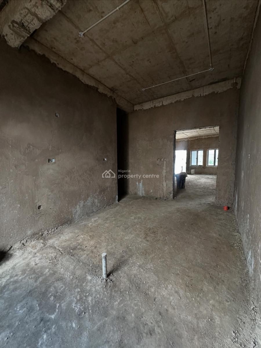 Solid Built 4 Bedroom Advance Carcass with Bq, Galadimawa, Abuja, Detached Duplex for Sale