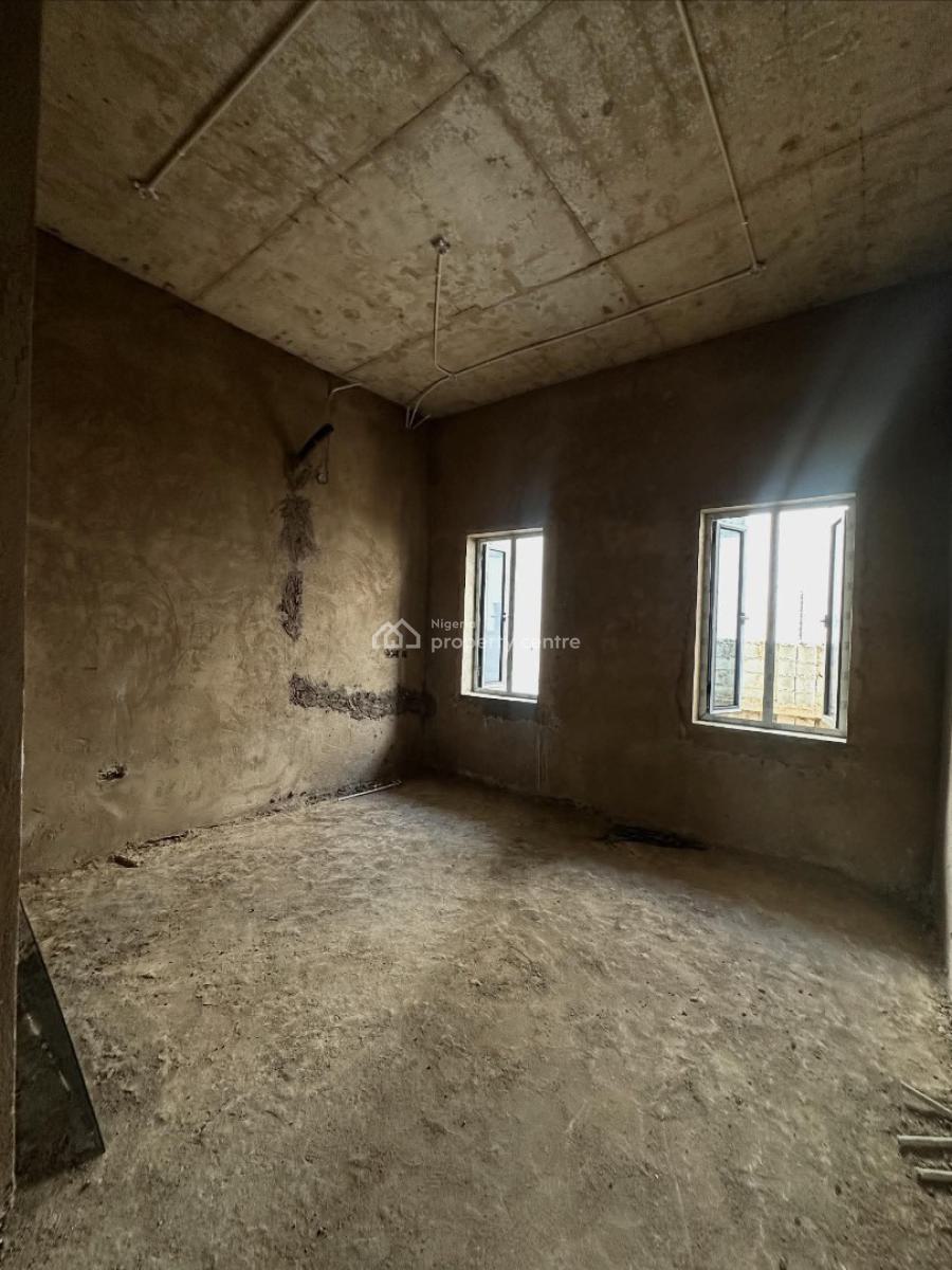 Solid Built 4 Bedroom Advance Carcass with Bq, Galadimawa, Abuja, Detached Duplex for Sale