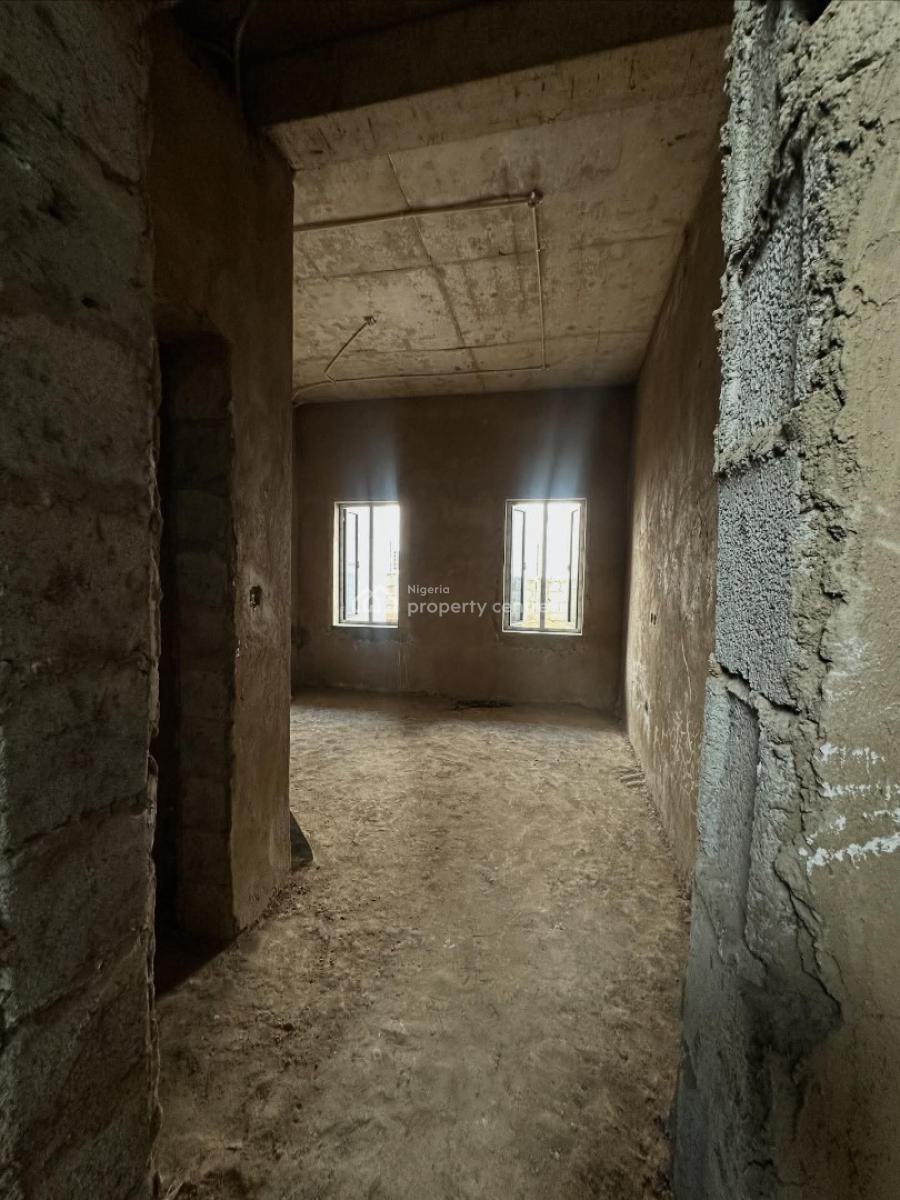Solid Built 4 Bedroom Advance Carcass with Bq, Galadimawa, Abuja, Detached Duplex for Sale