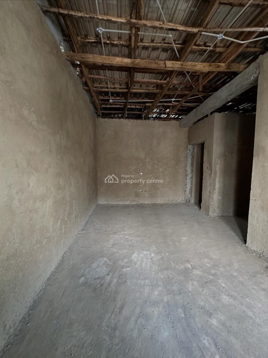 Solid Built 4 Bedroom Advance Carcass with Bq, Galadimawa, Abuja, Detached Duplex for Sale