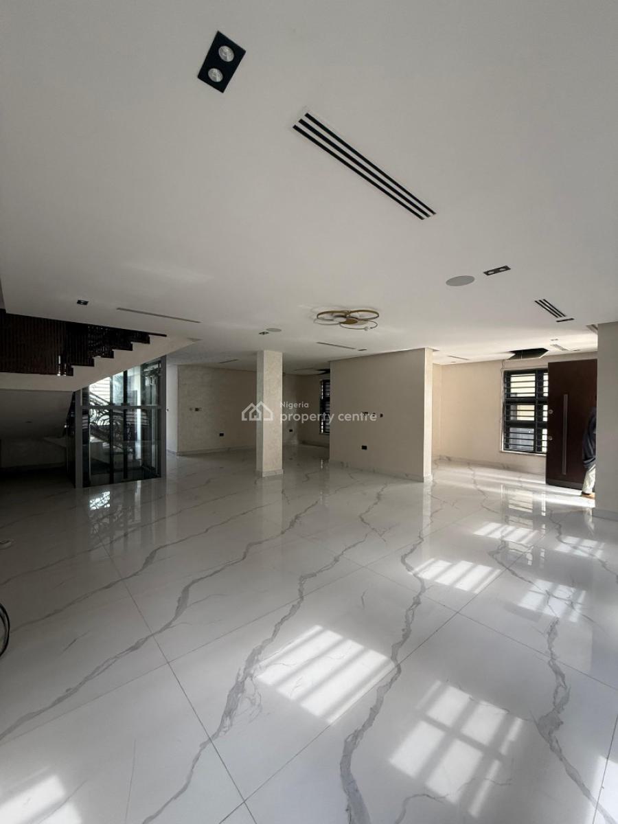 Newly Constructed 6 Bedrooms Fully Smart Home with Living Rooms, Elevator, Asokoro District, Abuja, Detached Duplex for Sale