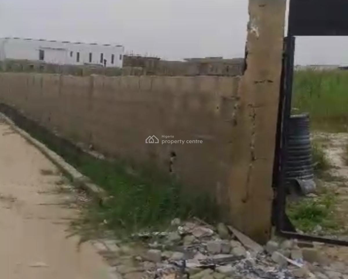 1480 Sqm Sand Filled and Fenced in a Developed Area, Lekki Palm City, Ajah, Lagos, Residential Land for Sale