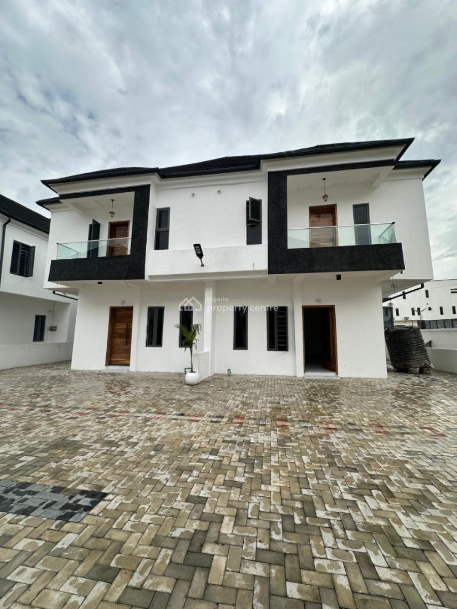 New Charming 4 Bedrooms Semi-detached Duplex with Bq, Vgc, Lekki, Lagos, Semi-detached Duplex for Sale