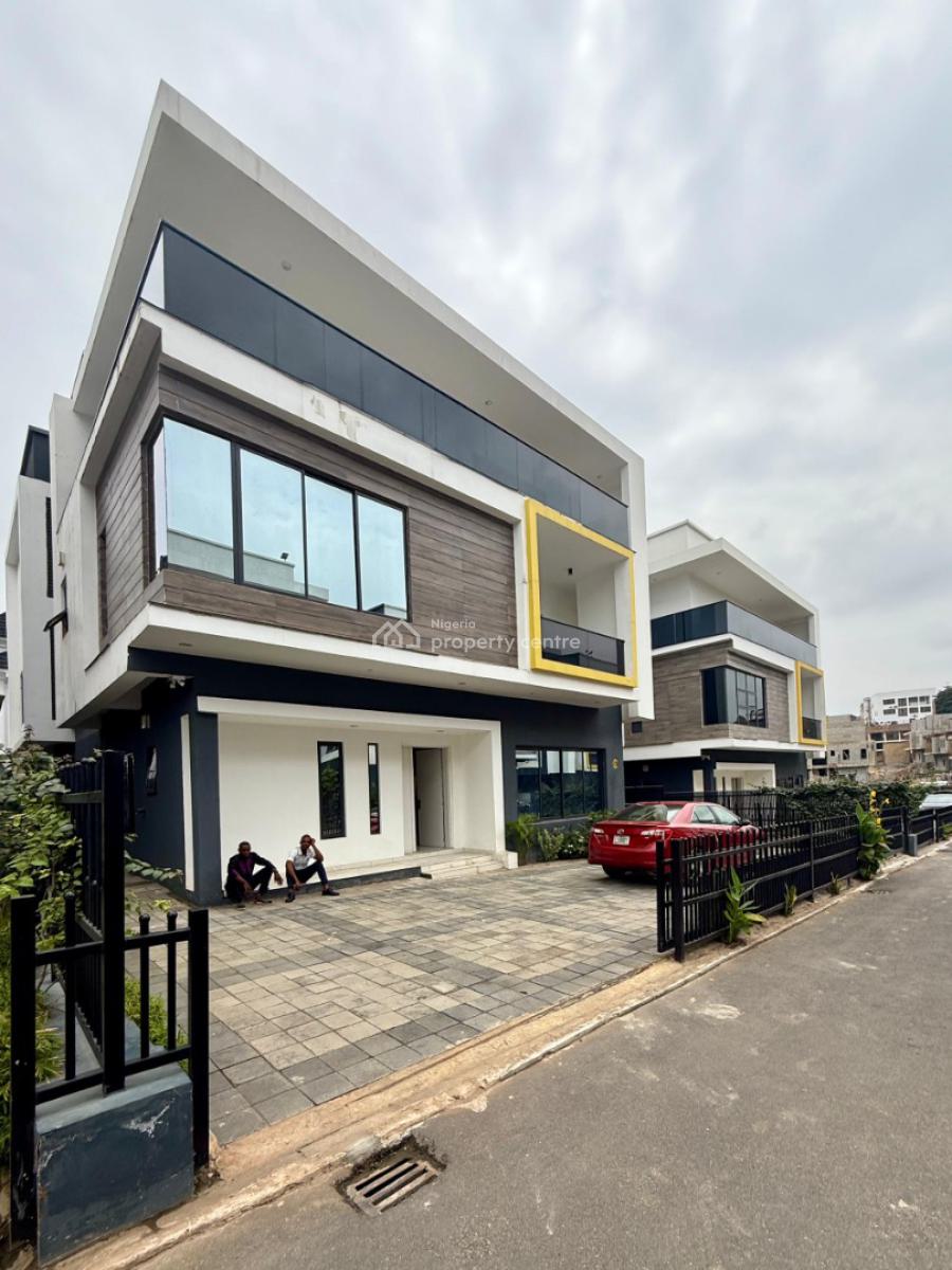 Finished 6 Bedrooms Detached Duplex with 1 Bq, Guzape District, Abuja, Detached Duplex for Sale