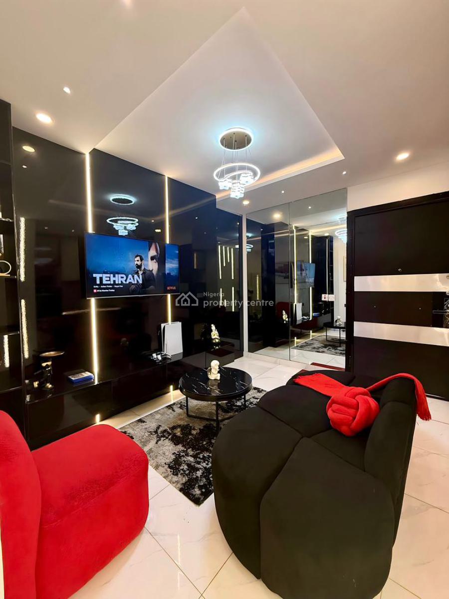 One Bedroom Penthouse Apartment with Ps5(6th Floor, Off Freedom Way, Ikate, Lekki, Lagos, Flat / Apartment Short Let