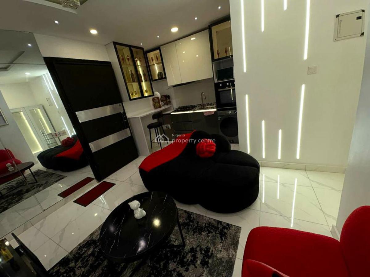 One Bedroom Penthouse Apartment with Ps5(6th Floor, Off Freedom Way, Ikate, Lekki, Lagos, Flat / Apartment Short Let