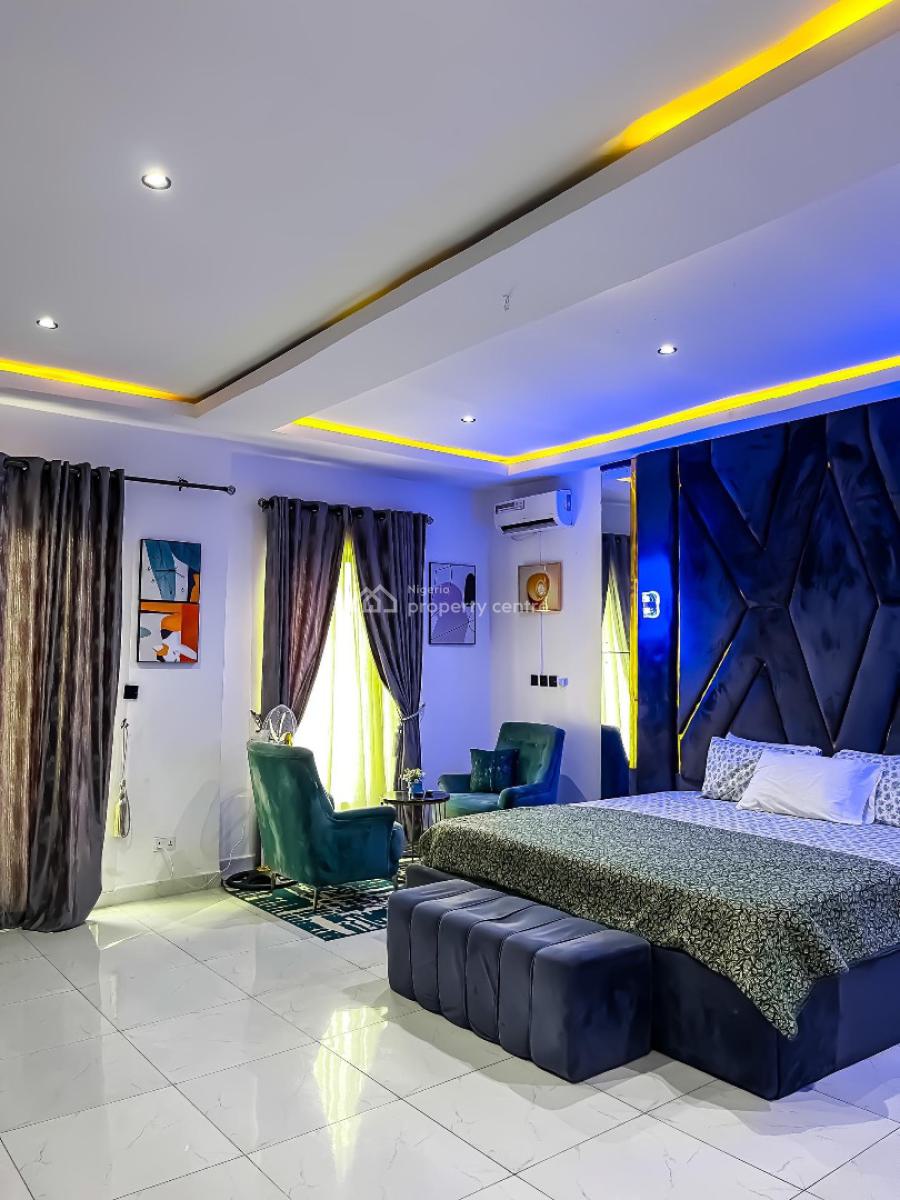 Luxury 4 Bedrooms Detached with Pool Available for Daily Stay, Lekki Palm City Estate, Ajah, Lagos, Detached Duplex Short Let