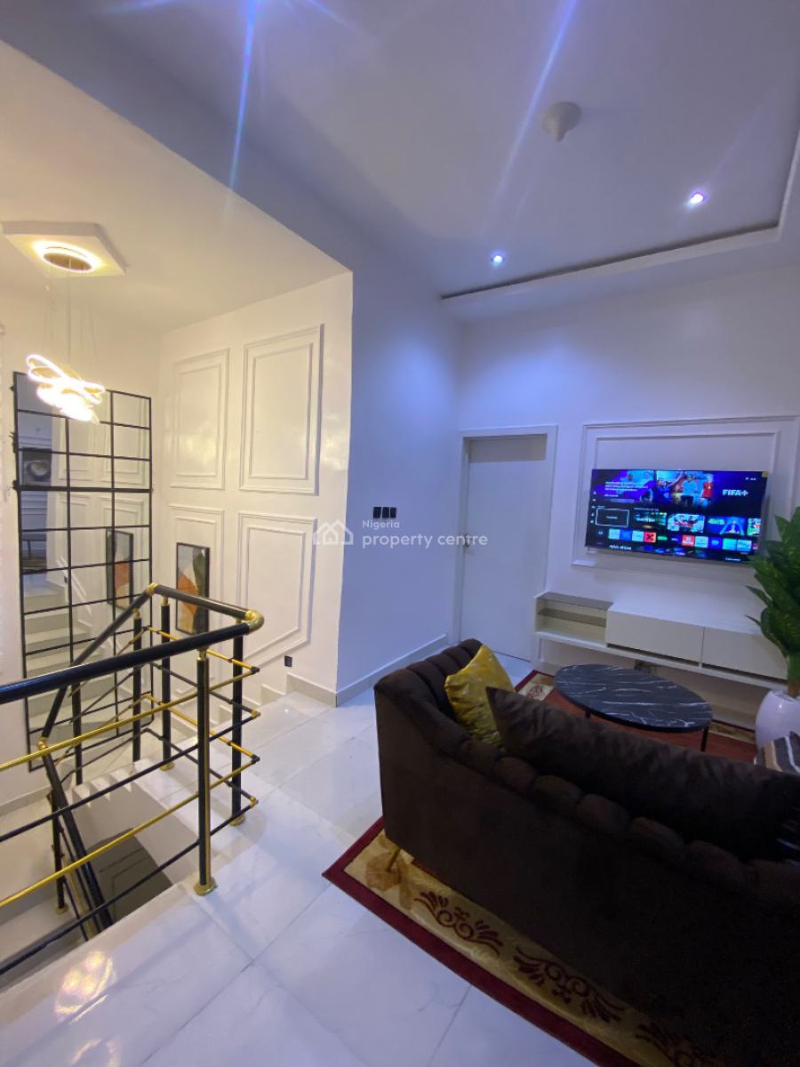 Luxury 4 Bedrooms Detached  Duplex, Lekki Palm City Estate, Ajah, Lagos, Detached Duplex Short Let