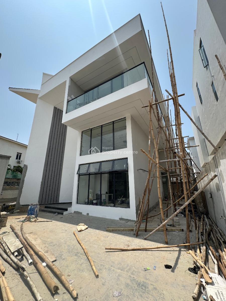 Contemporary 5 Bedroom with Bq, Pool, Cinema and Rooftop Terrace, Ikate Elegushi, Lekki, Lagos, Detached Duplex for Sale