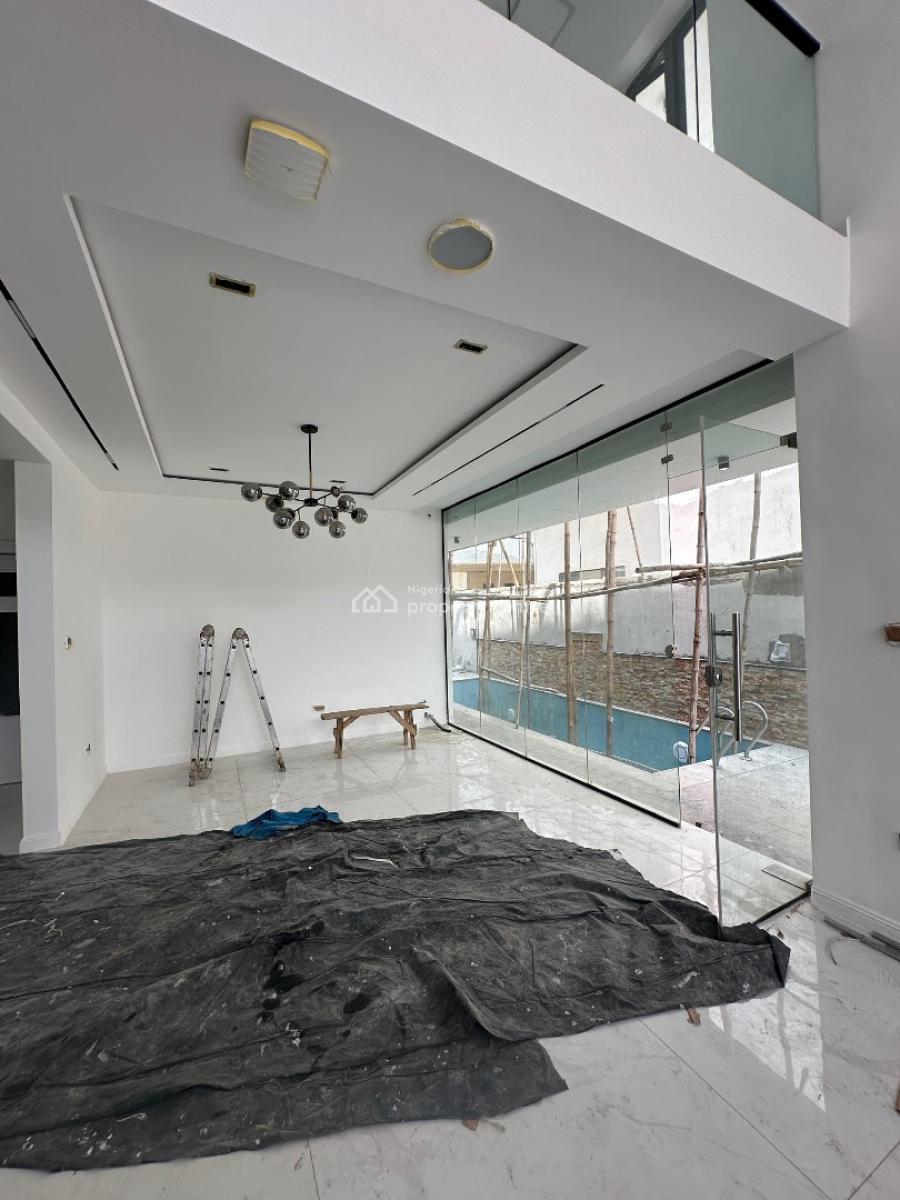 Contemporary 5 Bedroom with Bq, Pool, Cinema and Rooftop Terrace, Ikate Elegushi, Lekki, Lagos, Detached Duplex for Sale