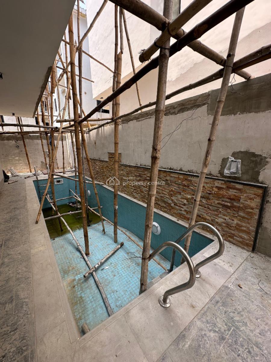 Contemporary 5 Bedroom with Bq, Pool, Cinema and Rooftop Terrace, Ikate Elegushi, Lekki, Lagos, Detached Duplex for Sale