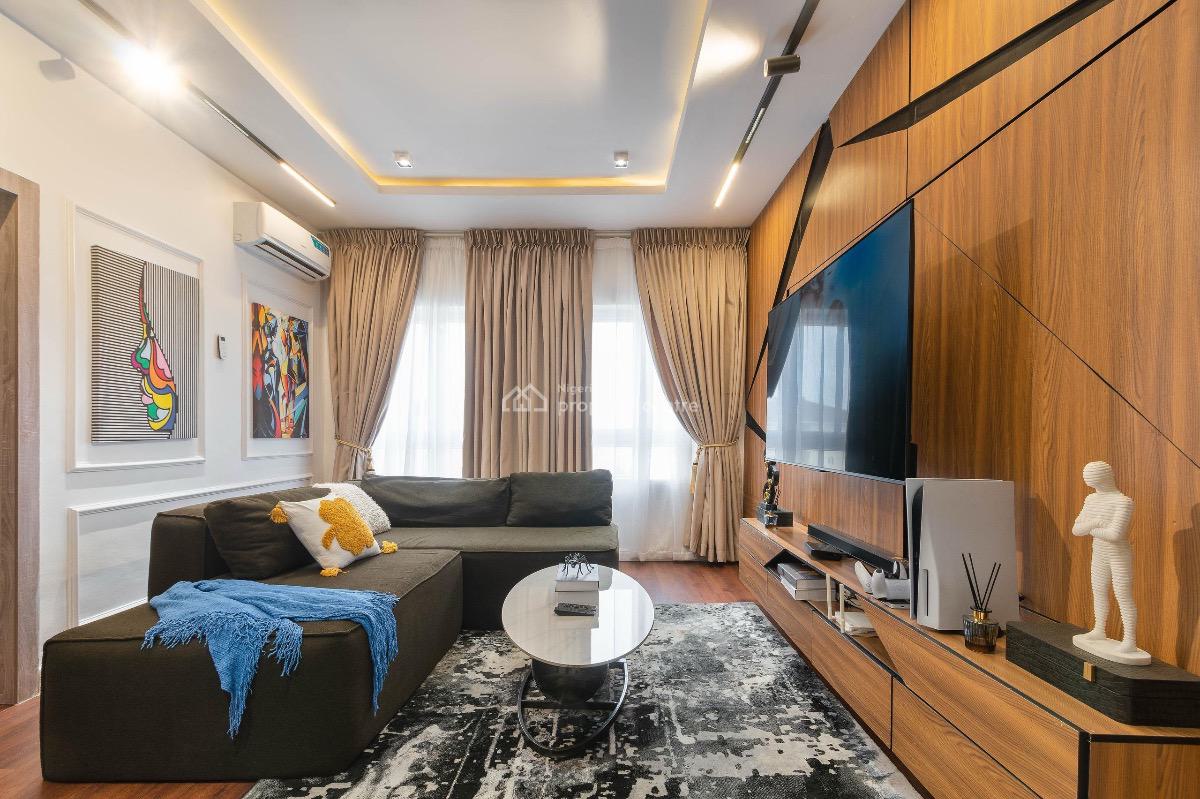 Brand New 2 Bedrooms Apartment, Maben Estate 3, Chevron, Lekki, Lagos, Detached Duplex Short Let