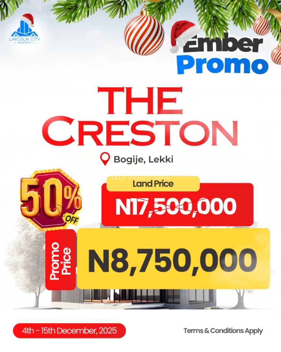 Ember Promo on This Affordable Land, Bogije, Ibeju Lekki, Lagos, Residential Land for Sale