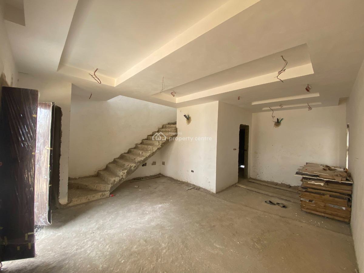 Newly Built 4 Bedroom Terrace House with 1 Room Boys Quarters, Awuse Estate, Opebi, Ikeja, Lagos, Terraced Duplex for Sale