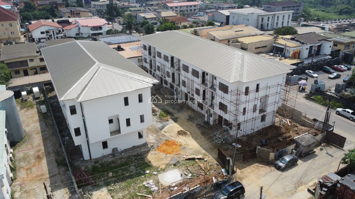 Newly Built 4 Bedrooms Terraced House with 1 Room Boys Quarters, Awuse Estate, Opebi, Ikeja, Lagos, Terraced Duplex for Sale