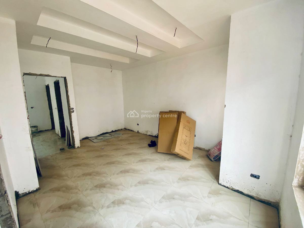 Newly Built 4 Bedrooms Terraced House with 1 Room Boys Quarters, Ajanaku Street, Awuse Estate, Opebi, Ikeja, Lagos, Terraced Duplex for Sale