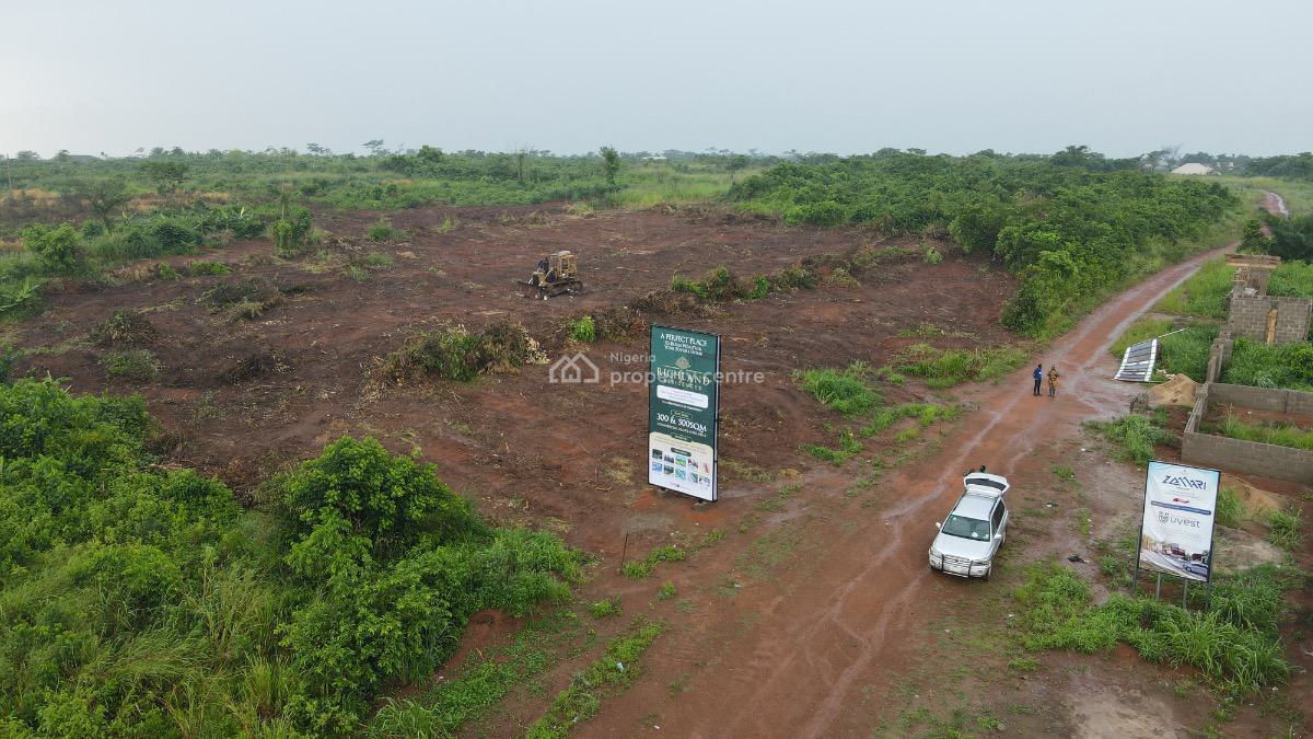Residential and Commercial Land in a Serene and Secured Estate in Mowe, (25mins Drive to Lagos Mainland), Mowe Town, Ogun, Residential Land for Sale