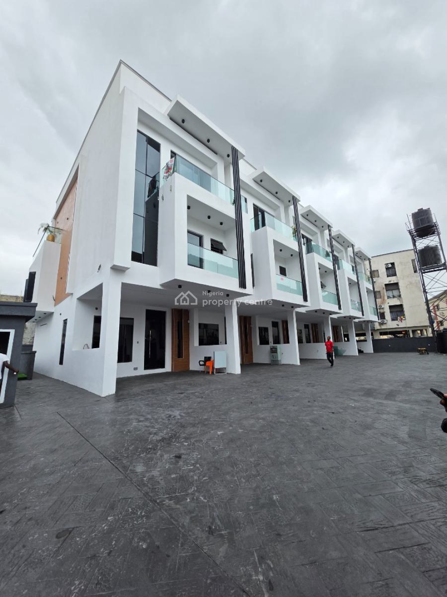 Luxury 4 Bedroom Terrace Duplex with Swimming Pool, Osapa, Lekki, Lagos, Terraced Duplex for Sale
