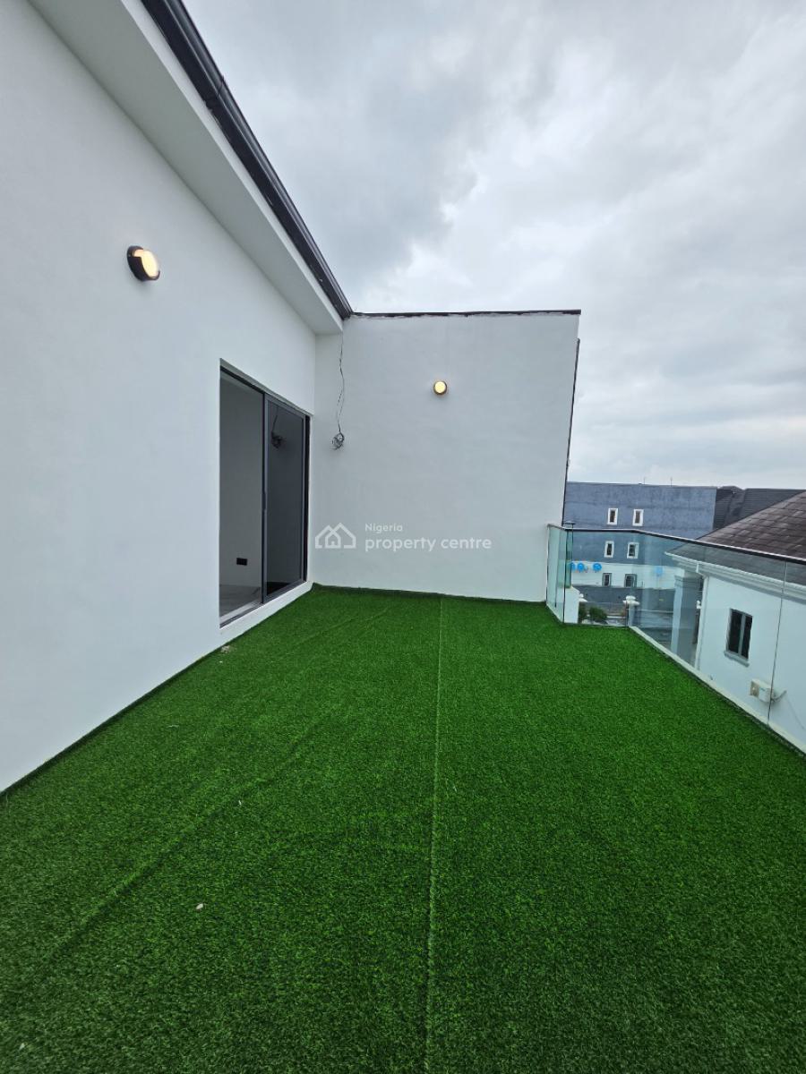 Luxury 4 Bedroom Terrace Duplex with Swimming Pool, Osapa, Lekki, Lagos, Terraced Duplex for Sale