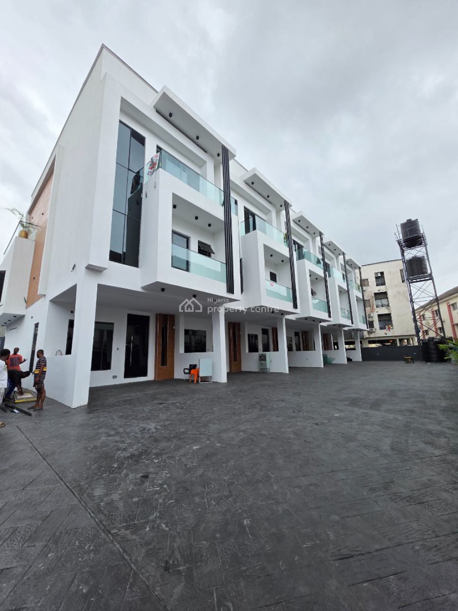 Luxury 4 Bedroom Terrace Duplex with Swimming Pool, Osapa, Lekki, Lagos, Terraced Duplex for Sale