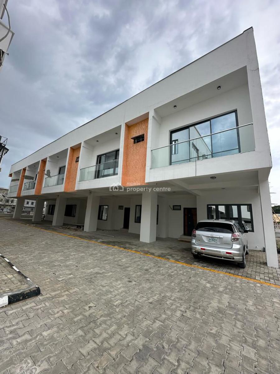3 Bedroom Terrace Duplex with Bq, Oceanbay Estate Orchid Road, Lekki Phase 2, Lekki, Lagos, Terraced Duplex for Sale