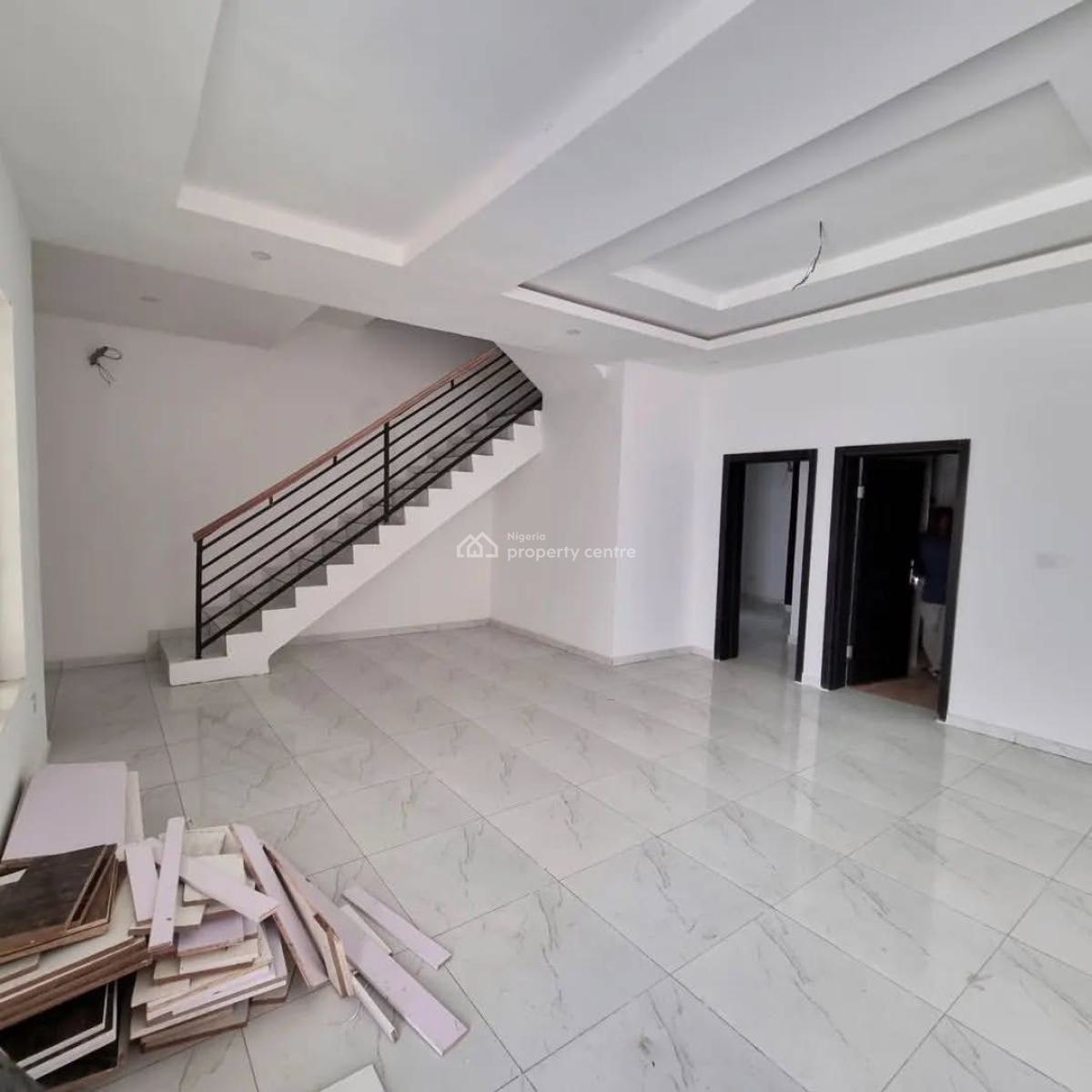 Newly Built 4 Bedrooms Terraced Duplex with Bq, Ologolo, Lekki, Lagos, Terraced Duplex for Rent