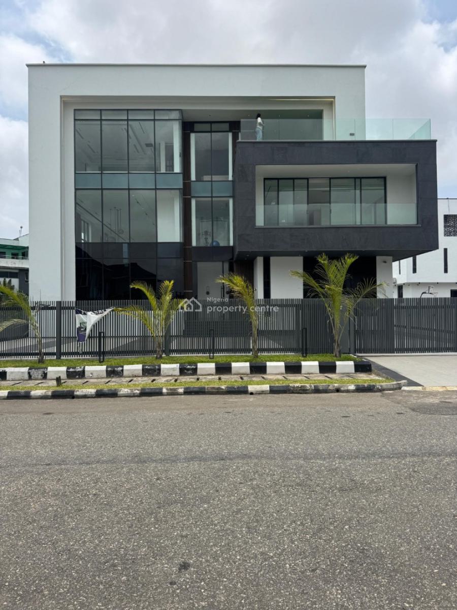 Magnificent 5 Bedroom Fully Detached Duplex  with a Private Pool, Pinnock Beach Estate, Osapa, Lekki, Lagos, Detached Duplex for Sale