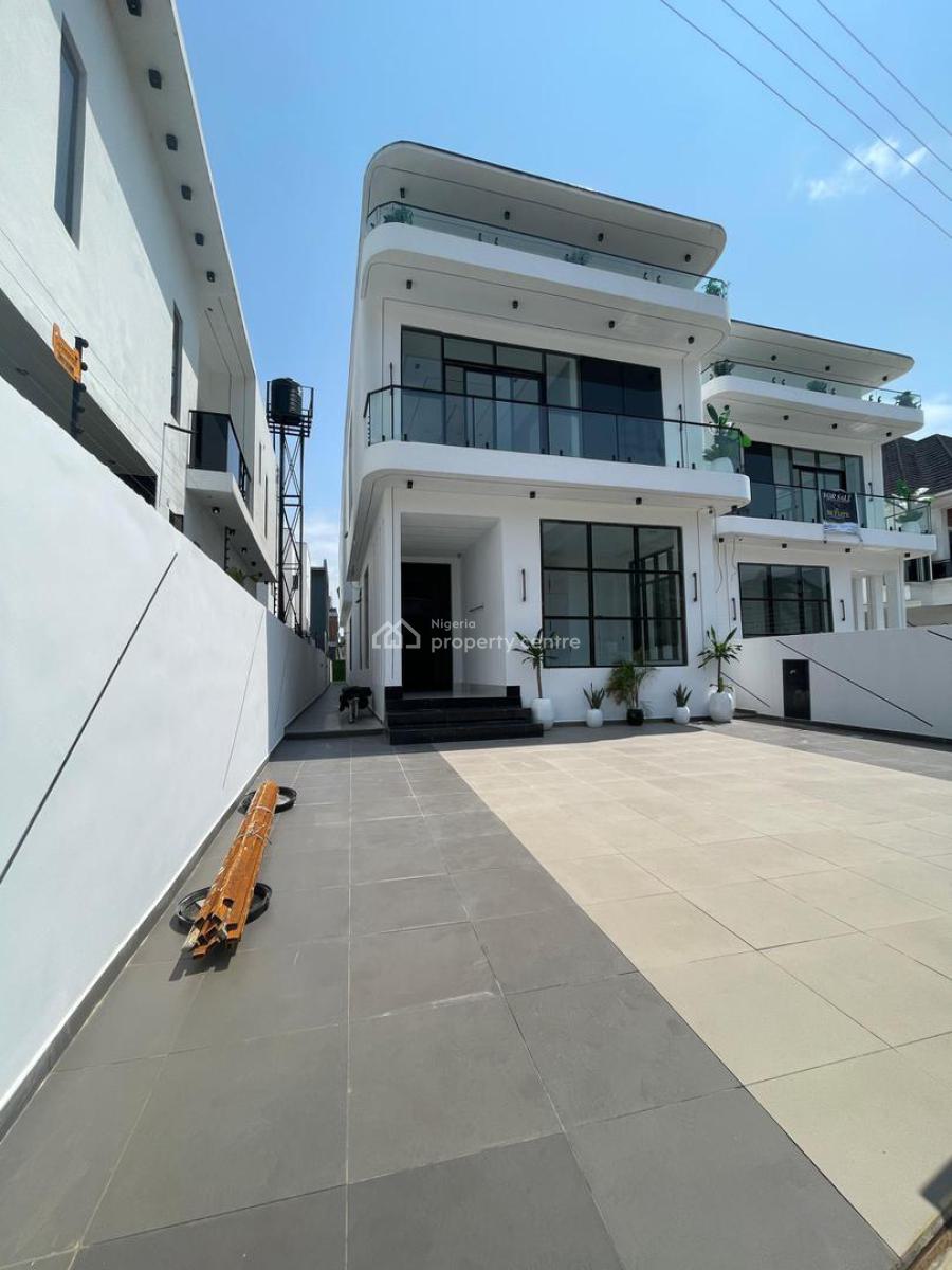 Luxury 5 Bedroom Detached Duplex with Bq, 2nd Toll Gate, Lekki, Lagos, House for Sale