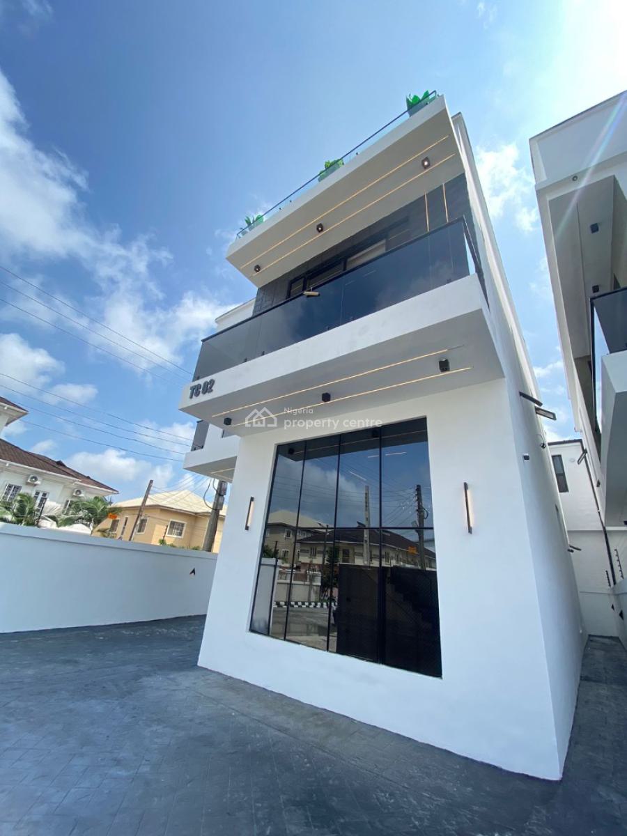 Contemporary 4 Bedroom Detached Duplex with Bq, Ajah, Lagos, Detached Duplex for Sale