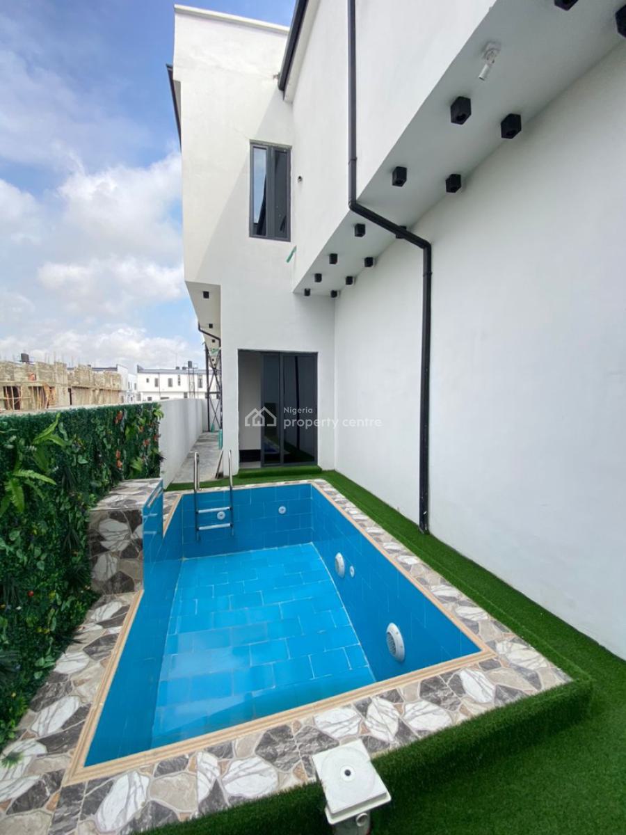Contemporary 5 Bedroom Detached Duplex with Pool, Ajah, Lagos, Detached Duplex for Sale