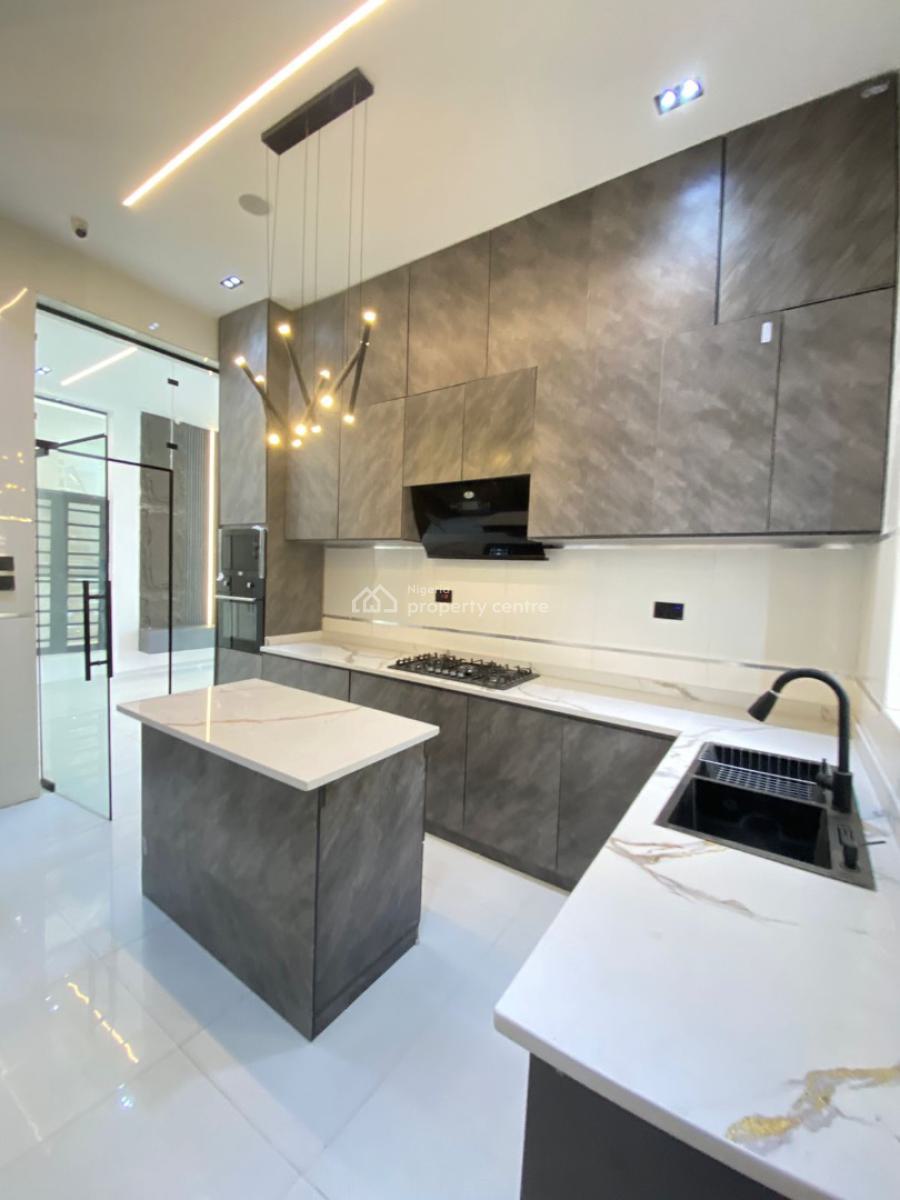 Contemporary 5 Bedroom Detached Duplex with Bq, Ajah, Lagos, Detached Duplex for Sale