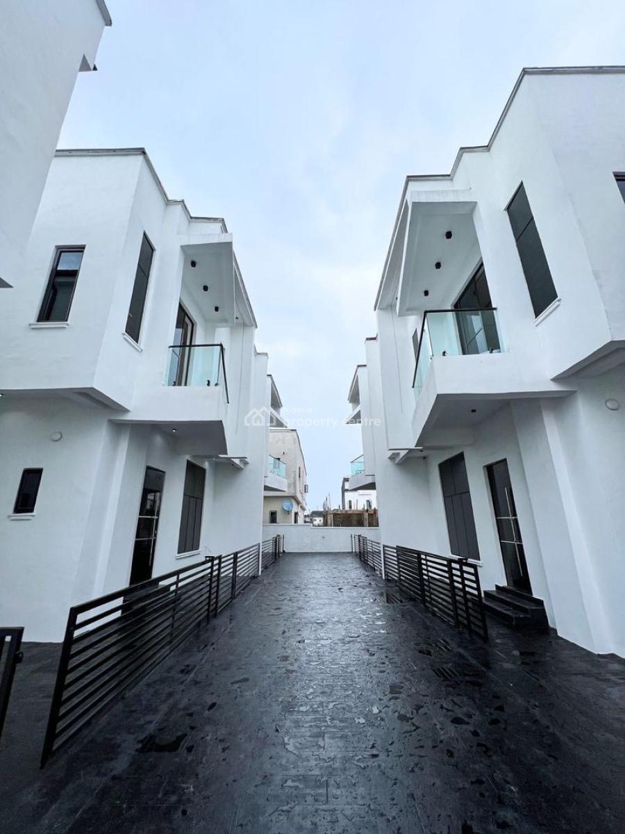 Stunning Semi 4 Bedroom Detached Luxury Duplex in a Peaceful Estate, Ajah, Lagos, Semi-detached Duplex for Sale