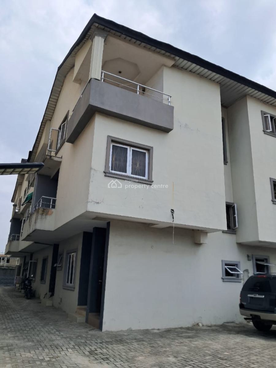 Spacious 4-bedroom Terrace, Spg Road, Igbo Efon, Lekki, Lagos, Terraced Duplex for Rent