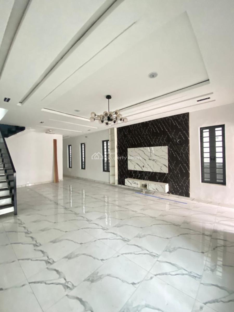 Contemporary 5 Bedroom Detached Duplex with Bq & Pool, Ajah, Lagos, Detached Duplex for Sale