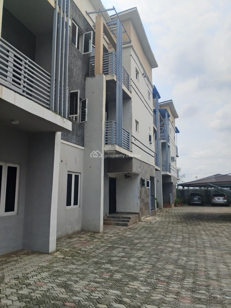 4-bedroom Terrace Duplex with Bq, Wuye, Abuja, Terraced Duplex for Sale