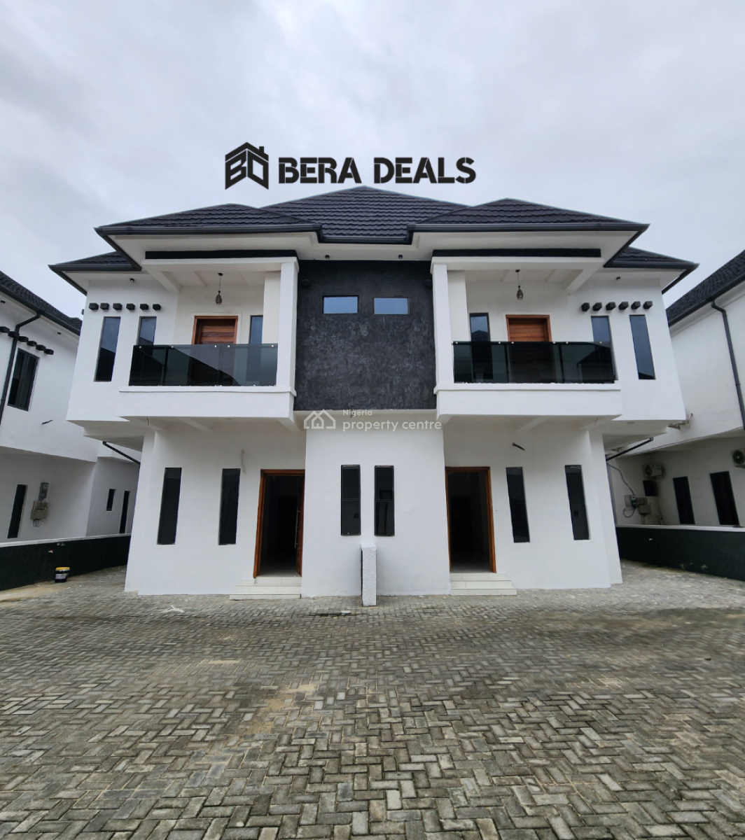 Newly Built Four Bedroom (4) Semi-detached Houses, Ikota, Lekki, Lagos, Detached Duplex for Sale