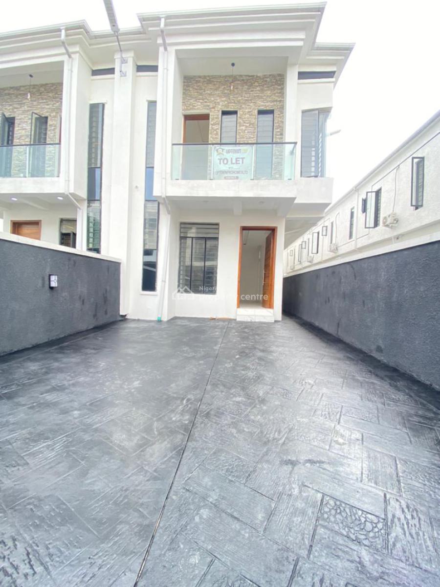 Brand New 4 Bedroom Semidetached Duplex in an Estate, Ikota, Lekki, Lagos, Semi-detached Duplex for Rent