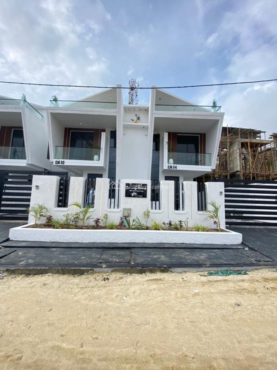 Brand New 4 Bedroom Semidetached Duplex with Bq, Ajah, Lagos, Semi-detached Duplex for Sale