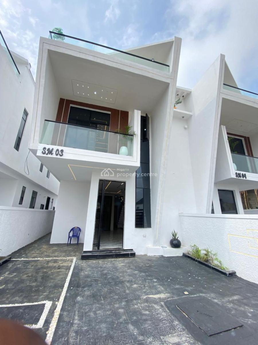 Brand New 4 Bedroom Semidetached Duplex with Bq, Ajah, Lagos, Semi-detached Duplex for Sale