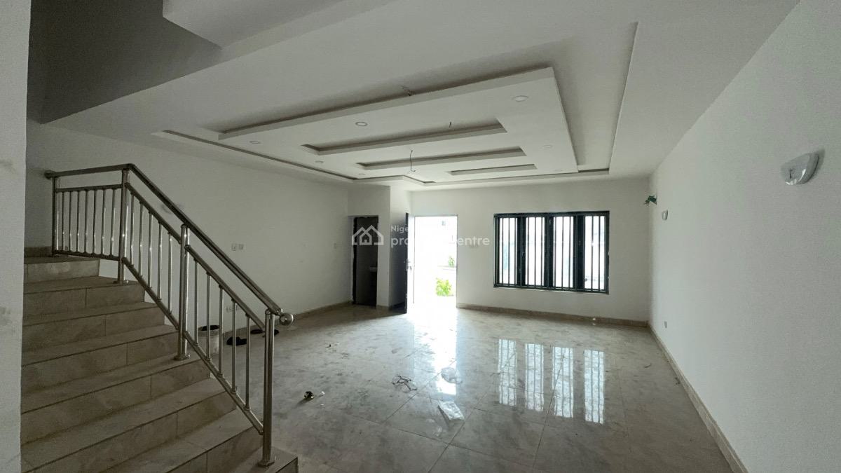 Newly Built Spacious 4 Bedroom Terrace with a Bq, Gilmore, Jahi, Abuja, Terraced Duplex for Rent