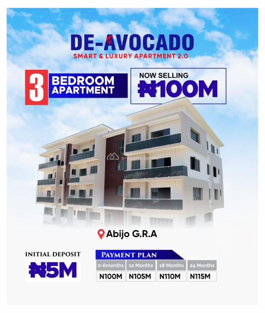Luxury 3 Bedroom Apartment, Ajah, Lagos, Block of Flats for Sale