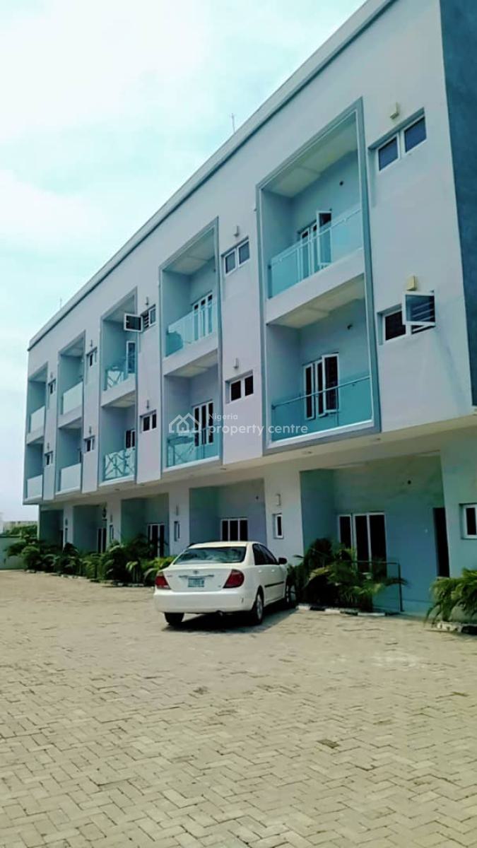 Serviced  4 Bedroom Terrace Duplex with Bq, Ovation Terrace Off Mobile Road, Ilaje, Ajah, Lagos, Terraced Duplex for Rent